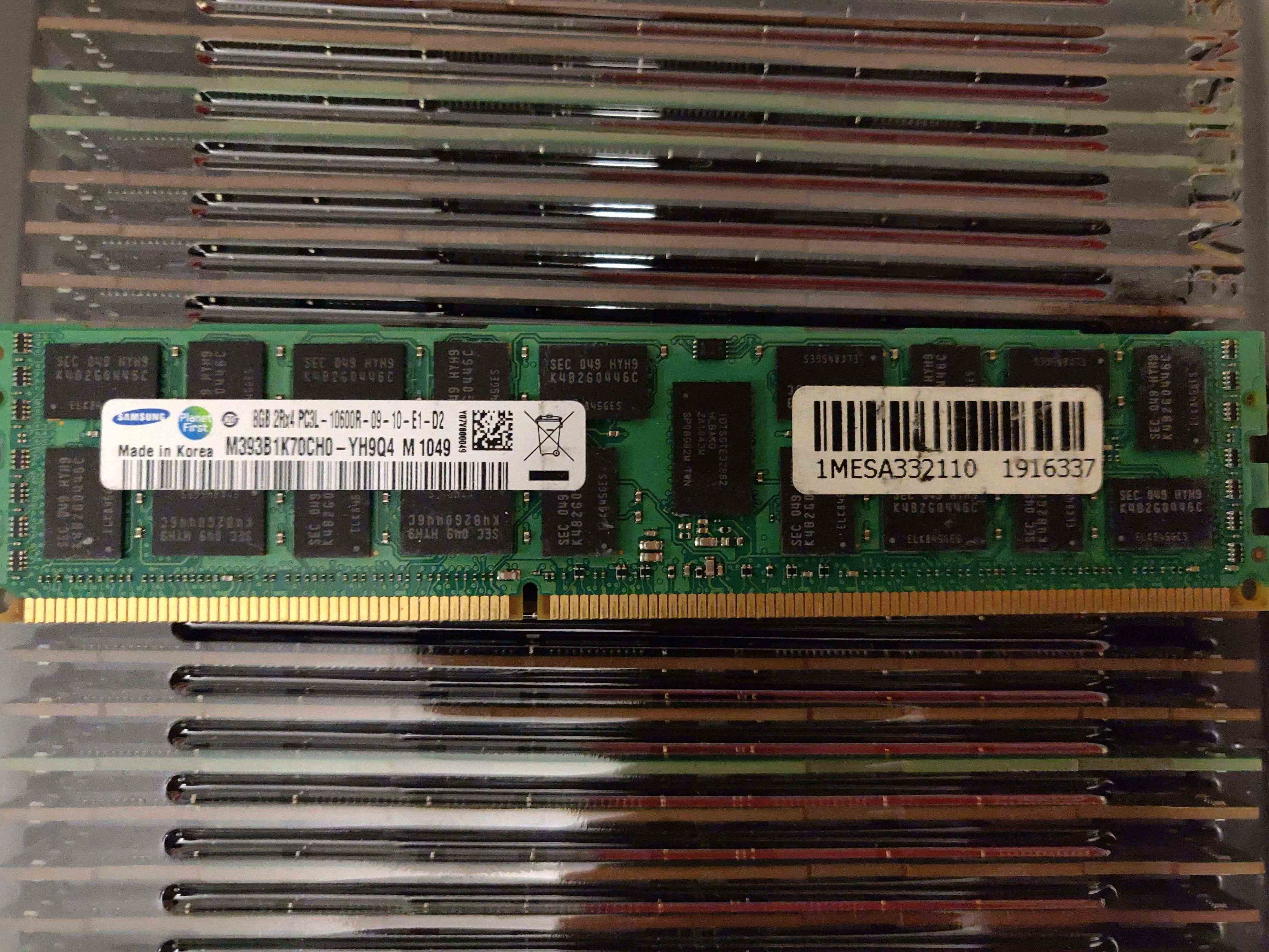 8GB DDR3 ECC SERVER RAM Memory Sticks For Sale
