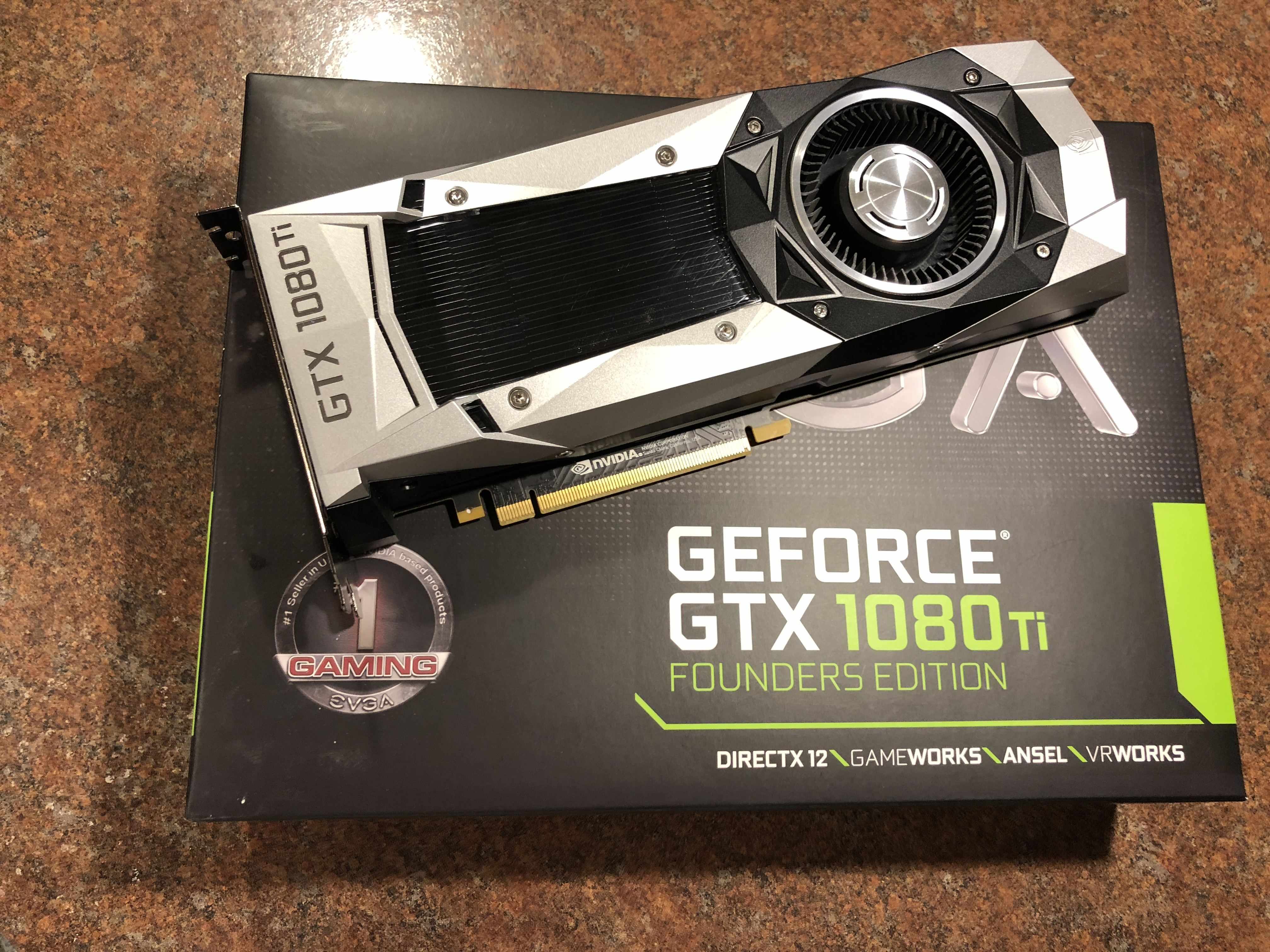 NVIDIA GeForce GTX 1080 Founders Edition Video Card Now 