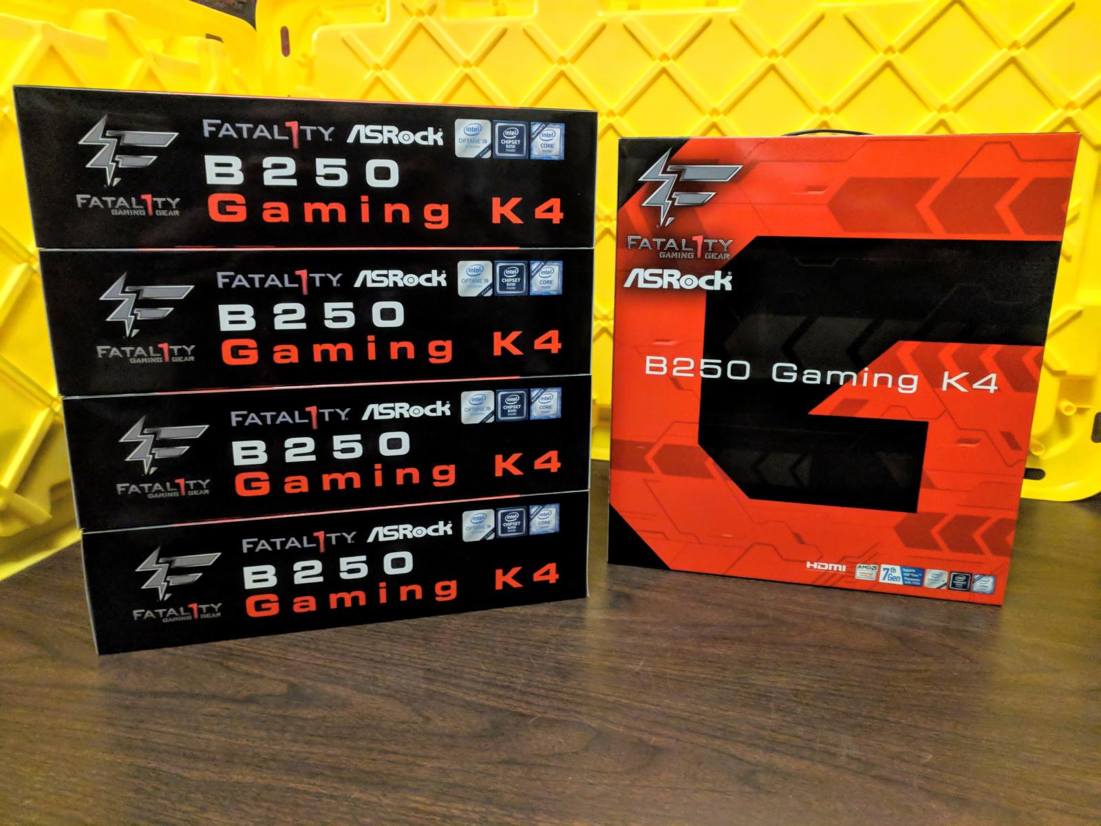 For sale ASRock B250 Gaming K4 Motherboard
