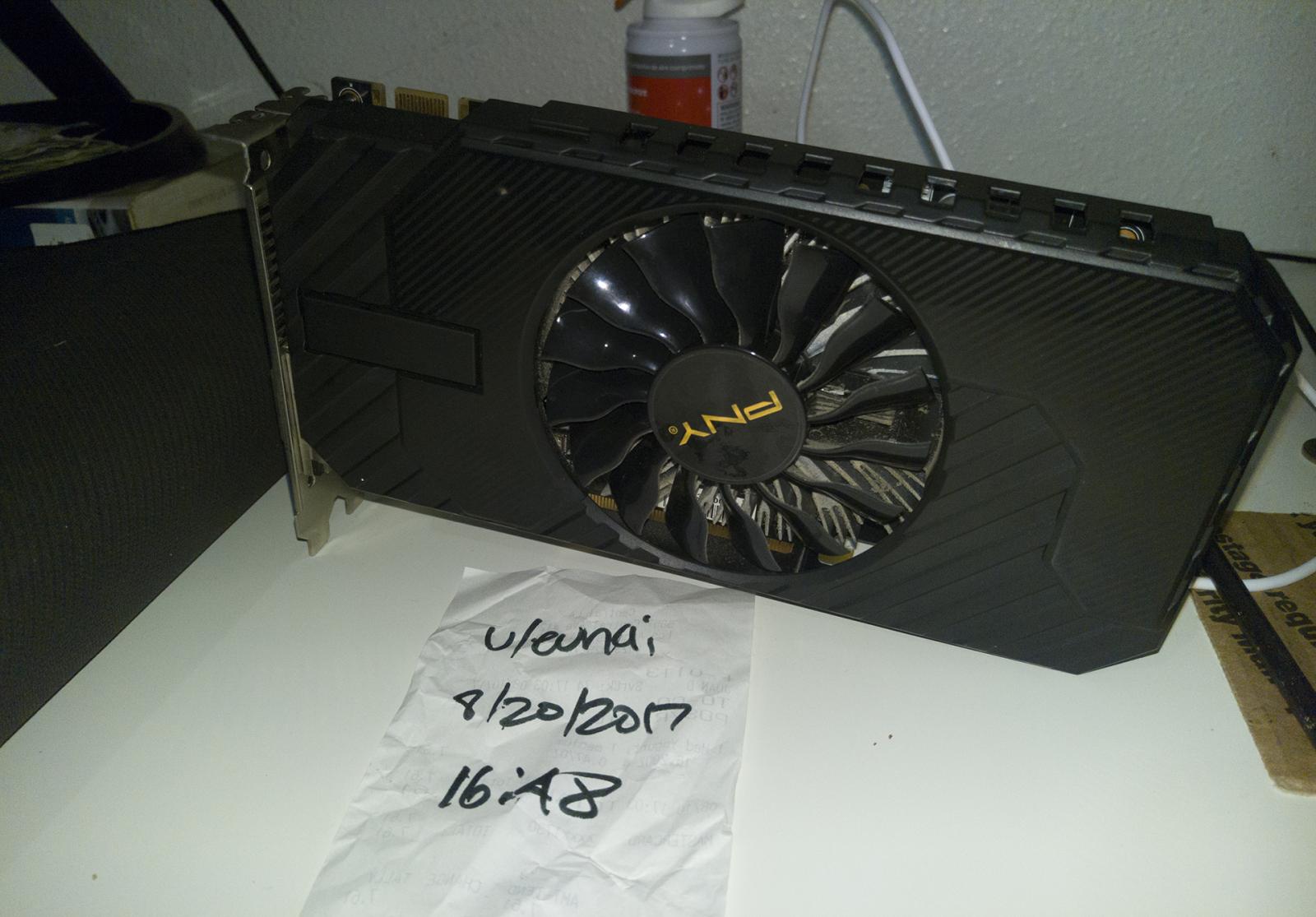 For sale PNY GTX 950