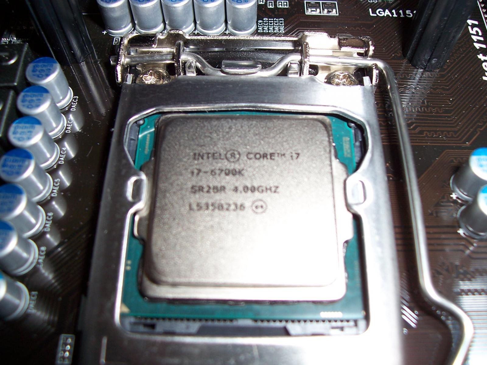 For sale i7-6700k silicon lottery delidded 4.6GHz stable