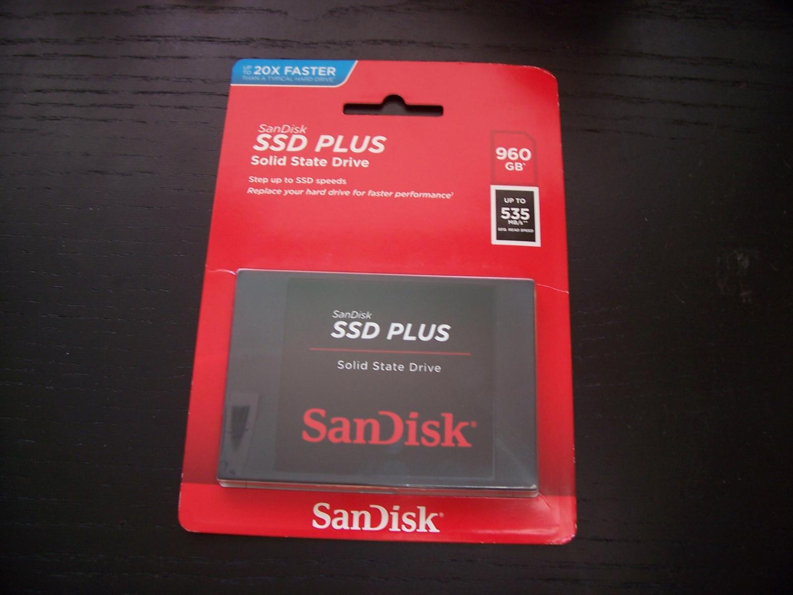 Sandisk SSD Plus 960GB 2.5" SATA - NEW UNOPENED For Sale | HeatWare.com
