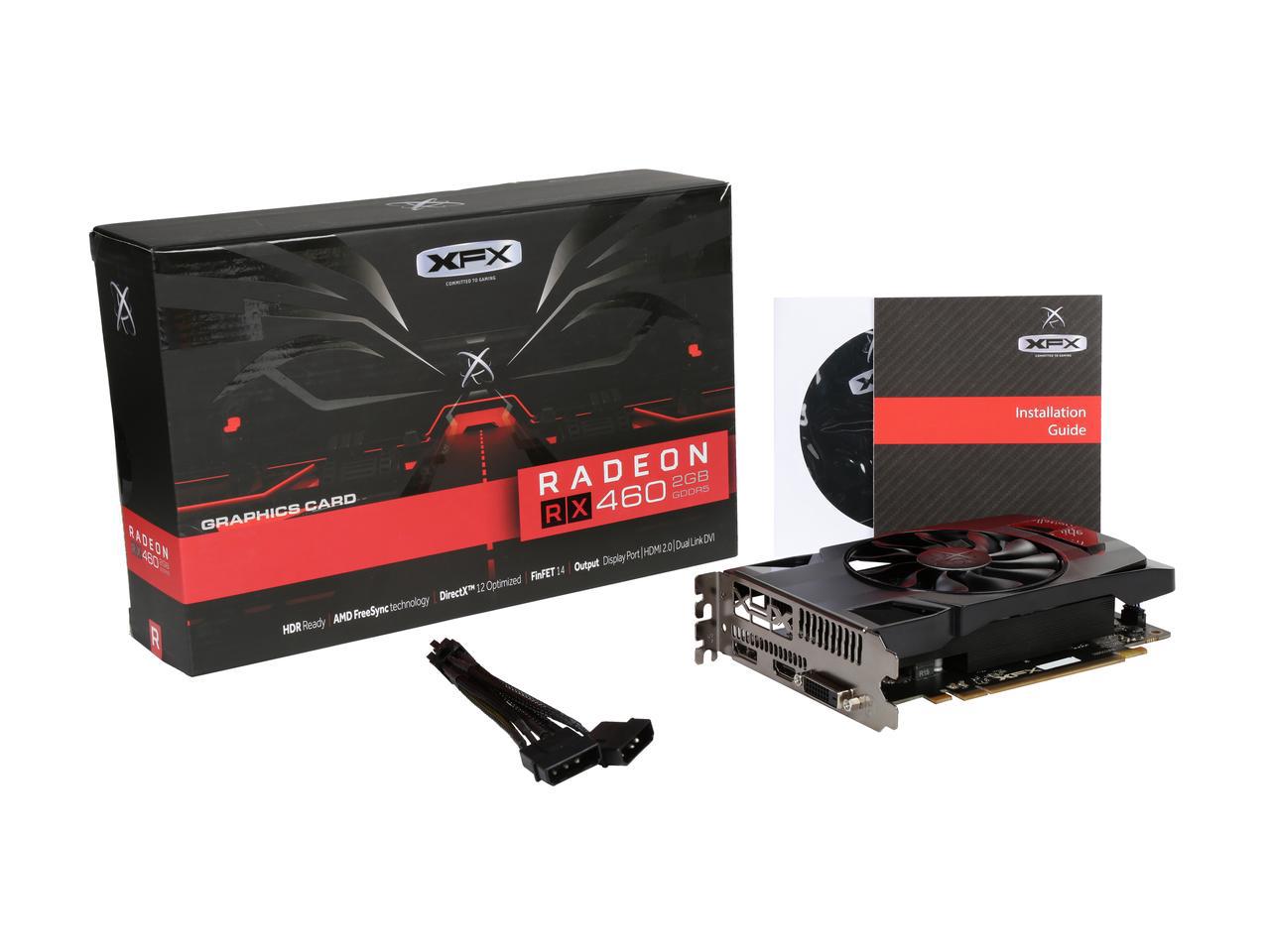 For sale XFX RADEON RX 460 (HDMI 2.0 for 4K@60Hz) 2GB