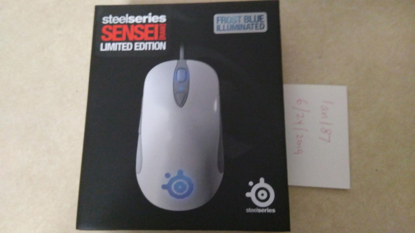 For sale Steel Series Sensei Frost Blue Illuminated Limited Edition Mouse