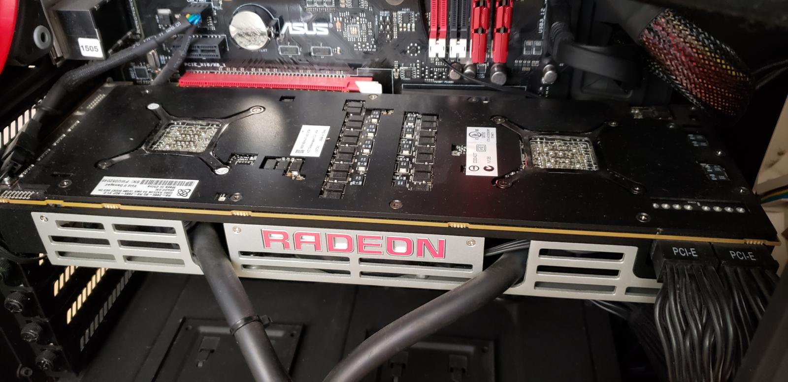 For sale XFX Core Edition Radeon r9 295x2