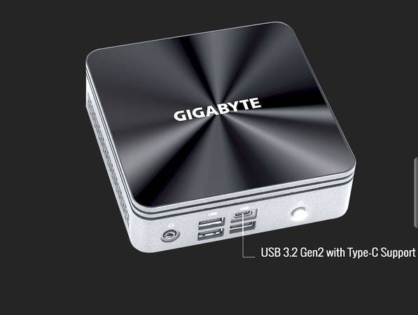 For sale GIGABYTE BRIX GB-BRI5-10210E-BWUS Mini / Booksize PC