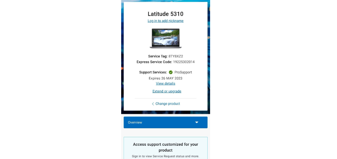 Photo of Dell Latitude 5310 Service Tag: 8TY8XZ2 Win 11