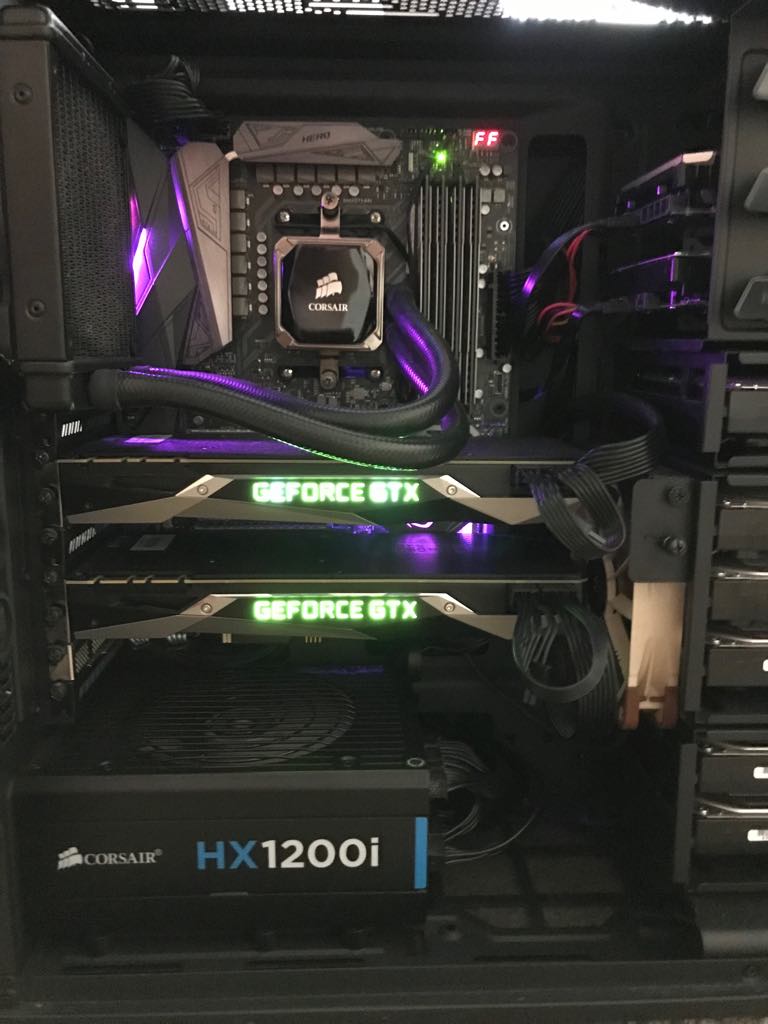 For sale 2x PNY Founder's Edition GTX 1080 Ti's