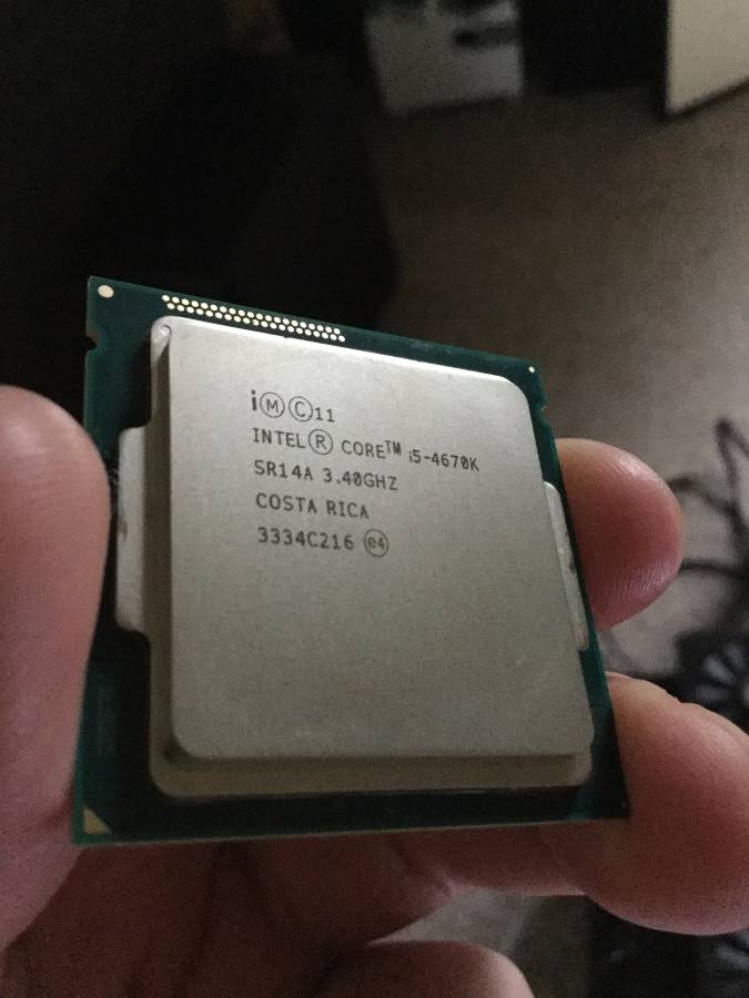 For sale Intel i5-4670k