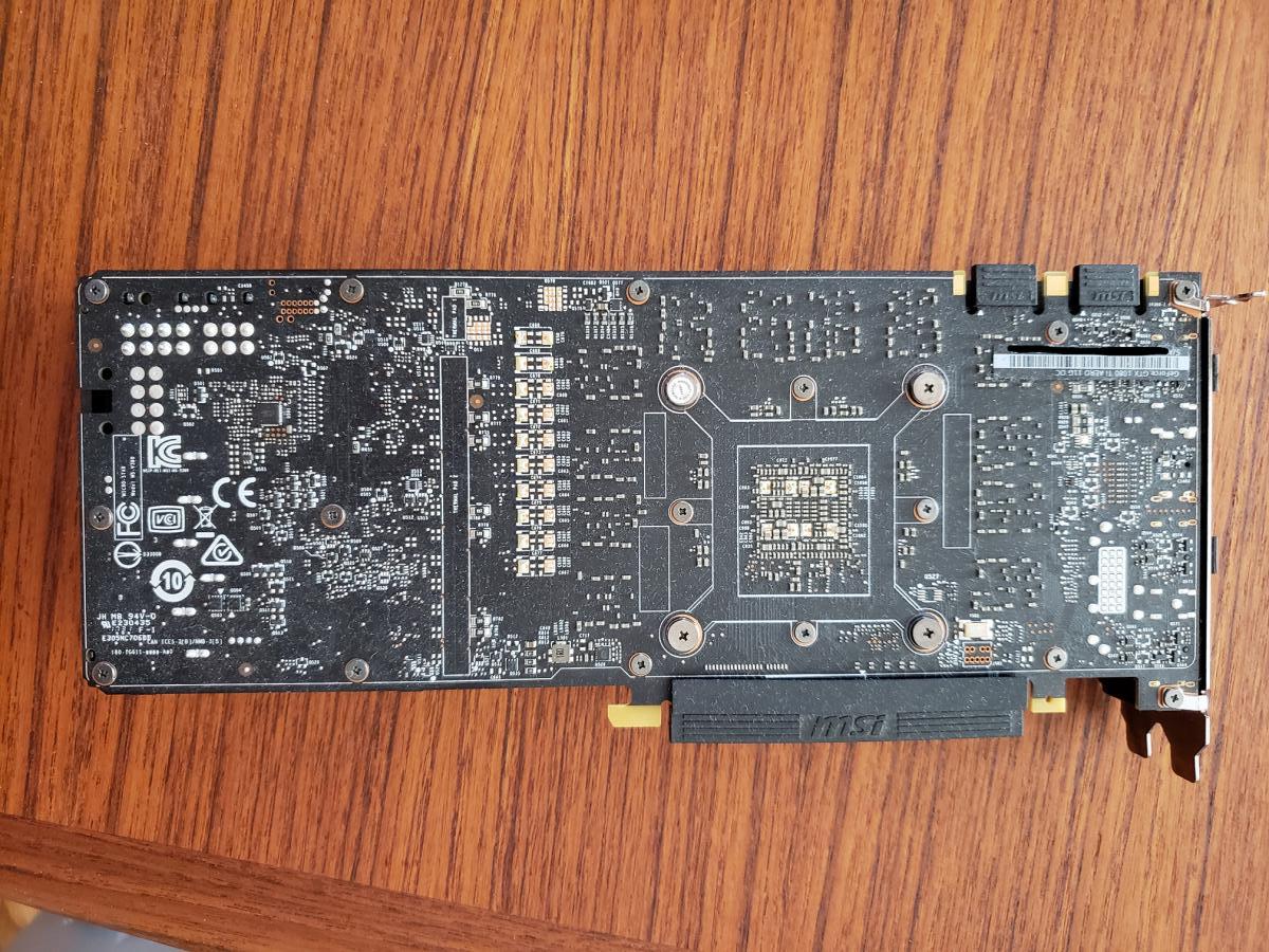 Photo of MSI NVIDIA GeForce GTX 1080 Ti 11GB (GTX 1080 TI AERO 11G OC)