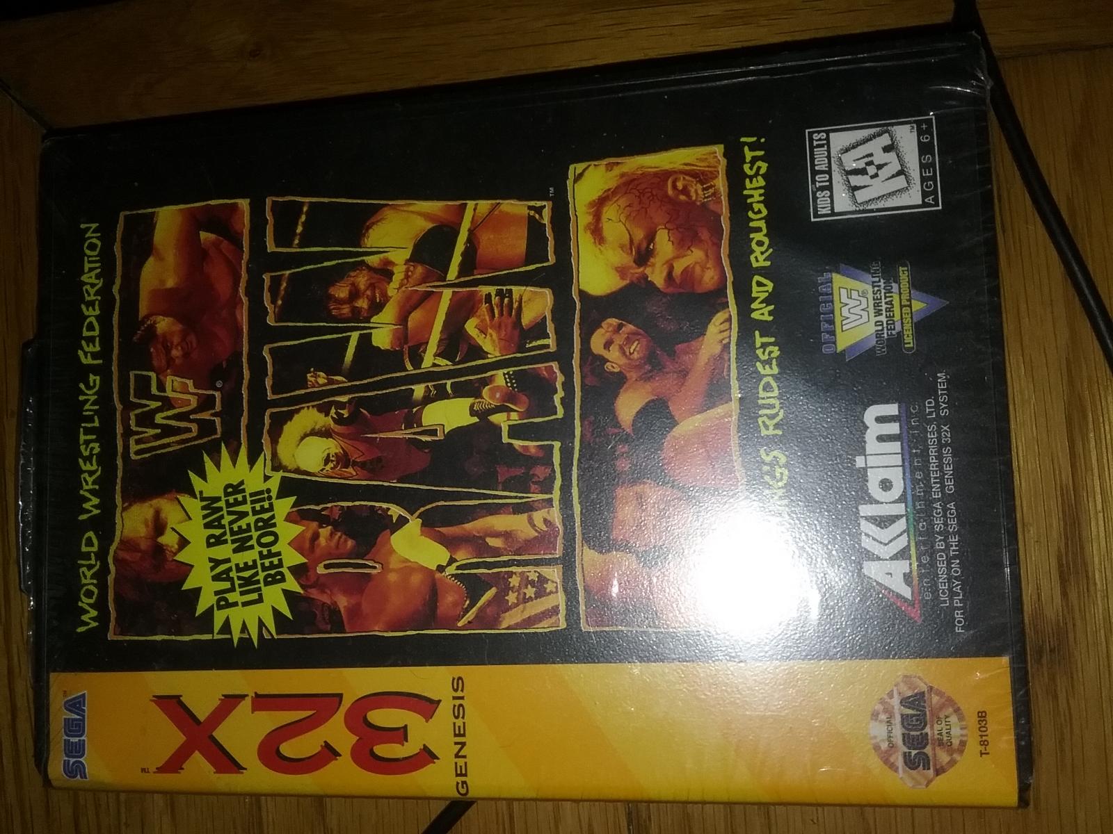 For sale Brand new WWF RAW 32X