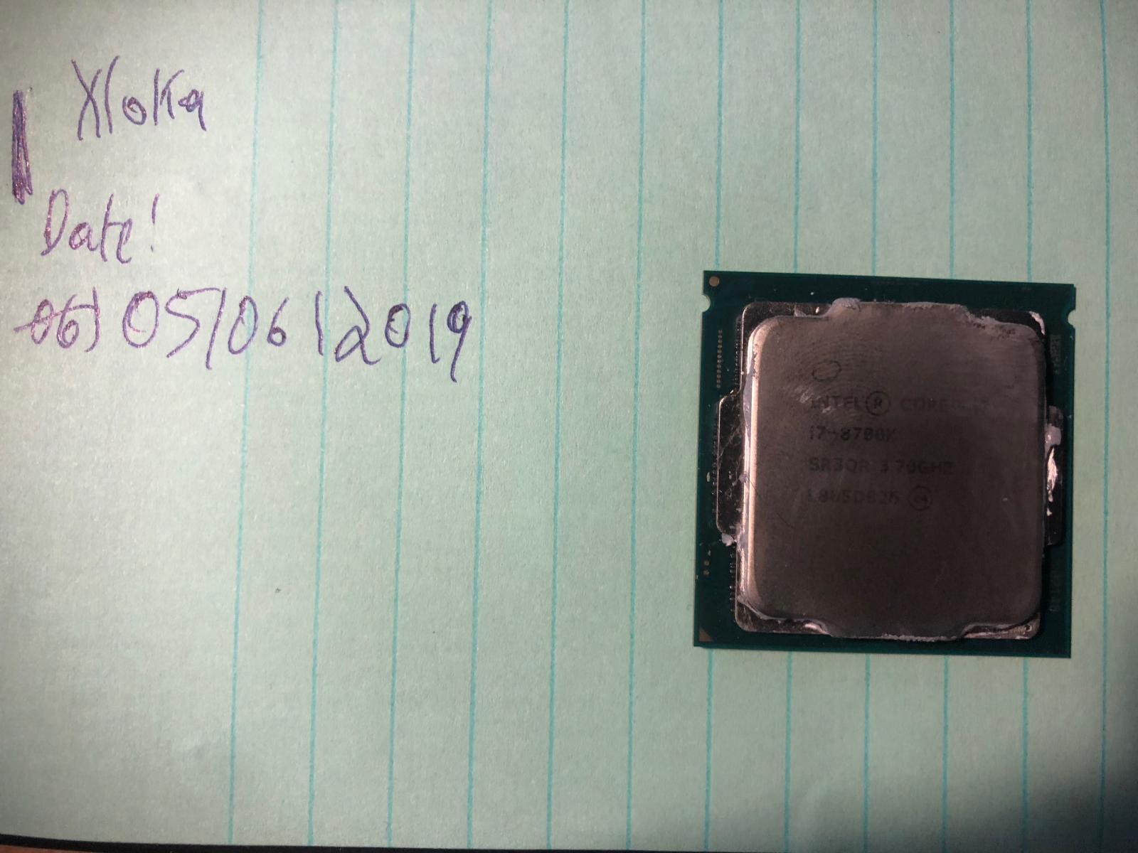 For sale i7 8700k Accepting paypal