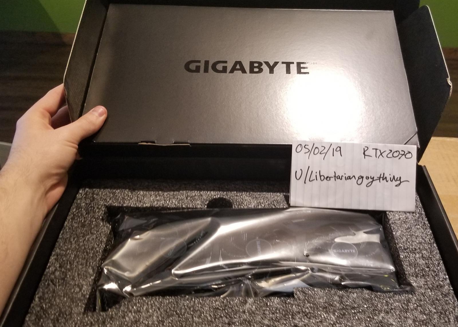 For sale Gigabyte RTX 2070 Gaming OC 8GB