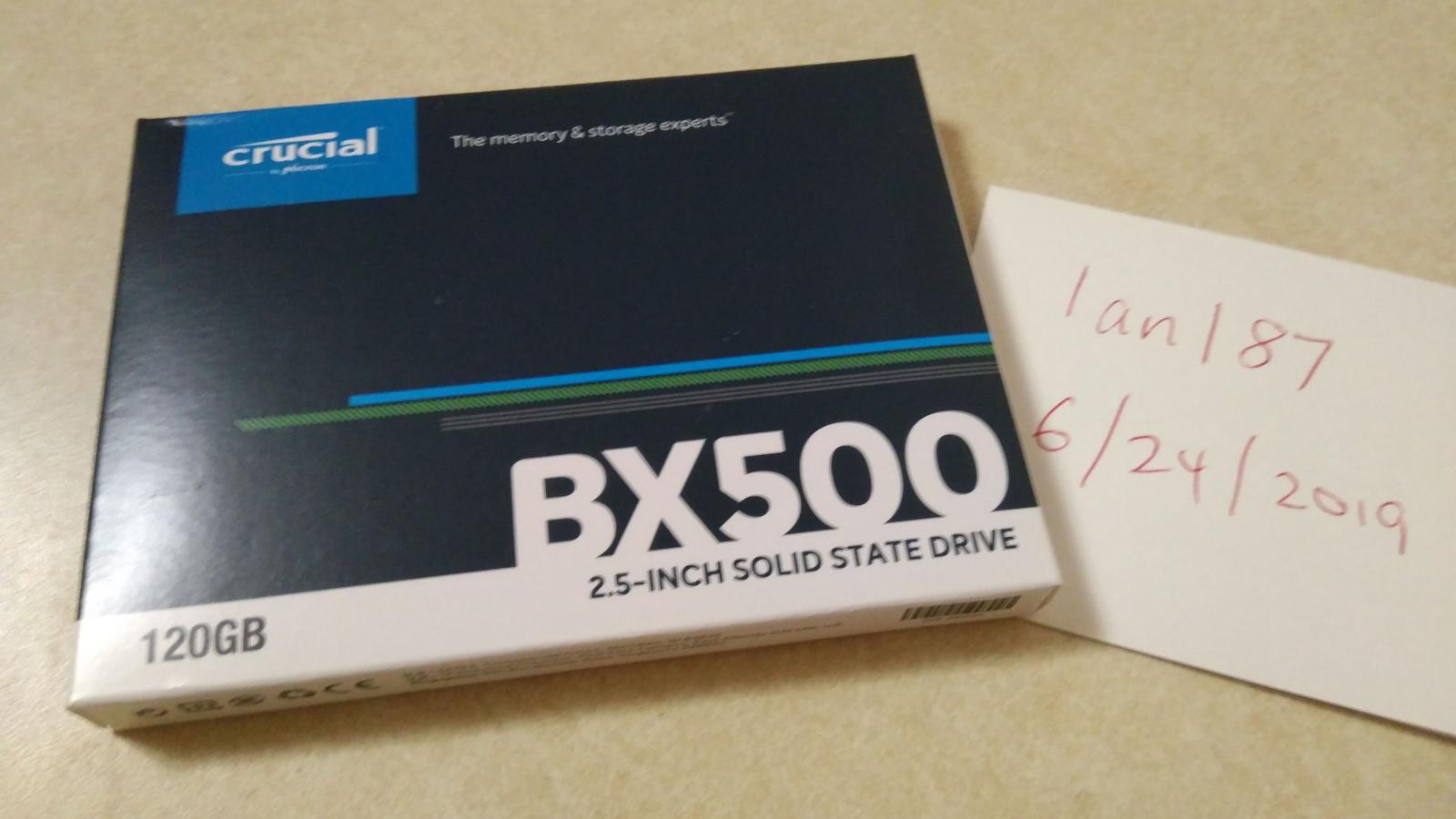 For sale Crucial BX500 2.5