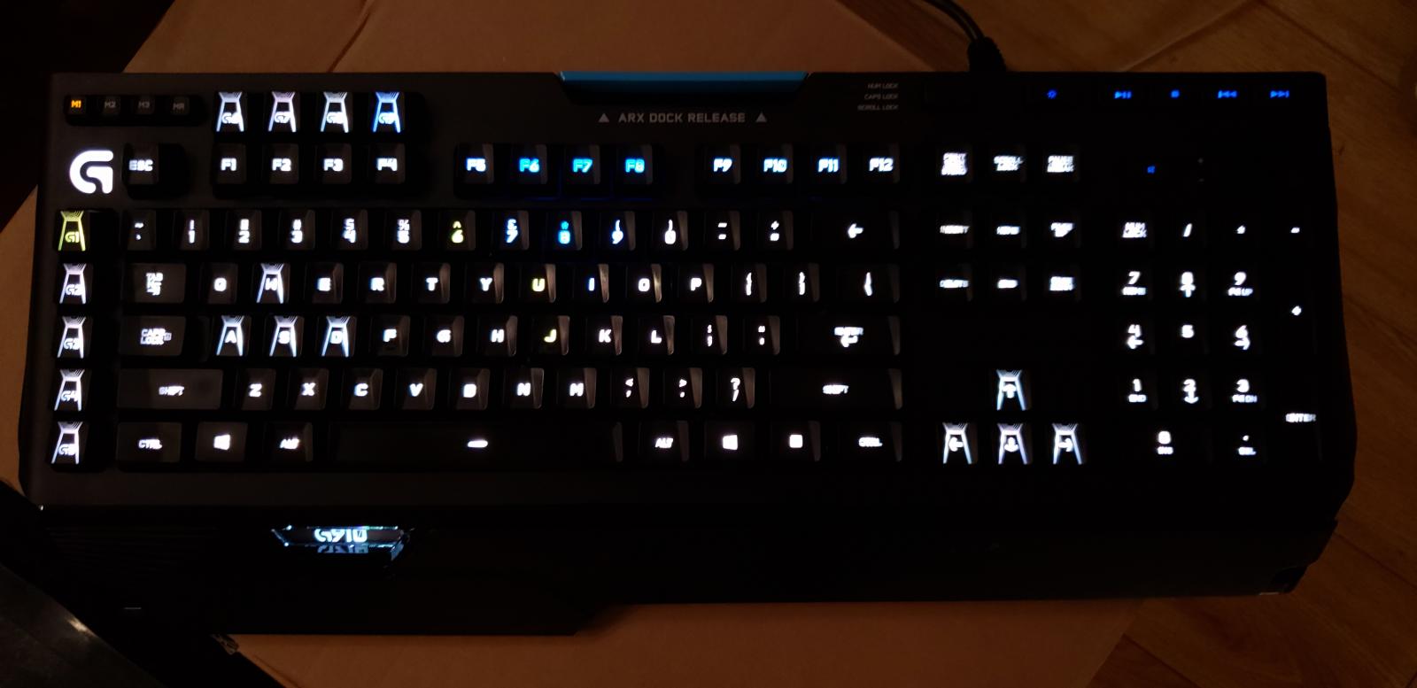 For sale Logitech G910 Orion Spark RGB mechanical keyboard (see notes)