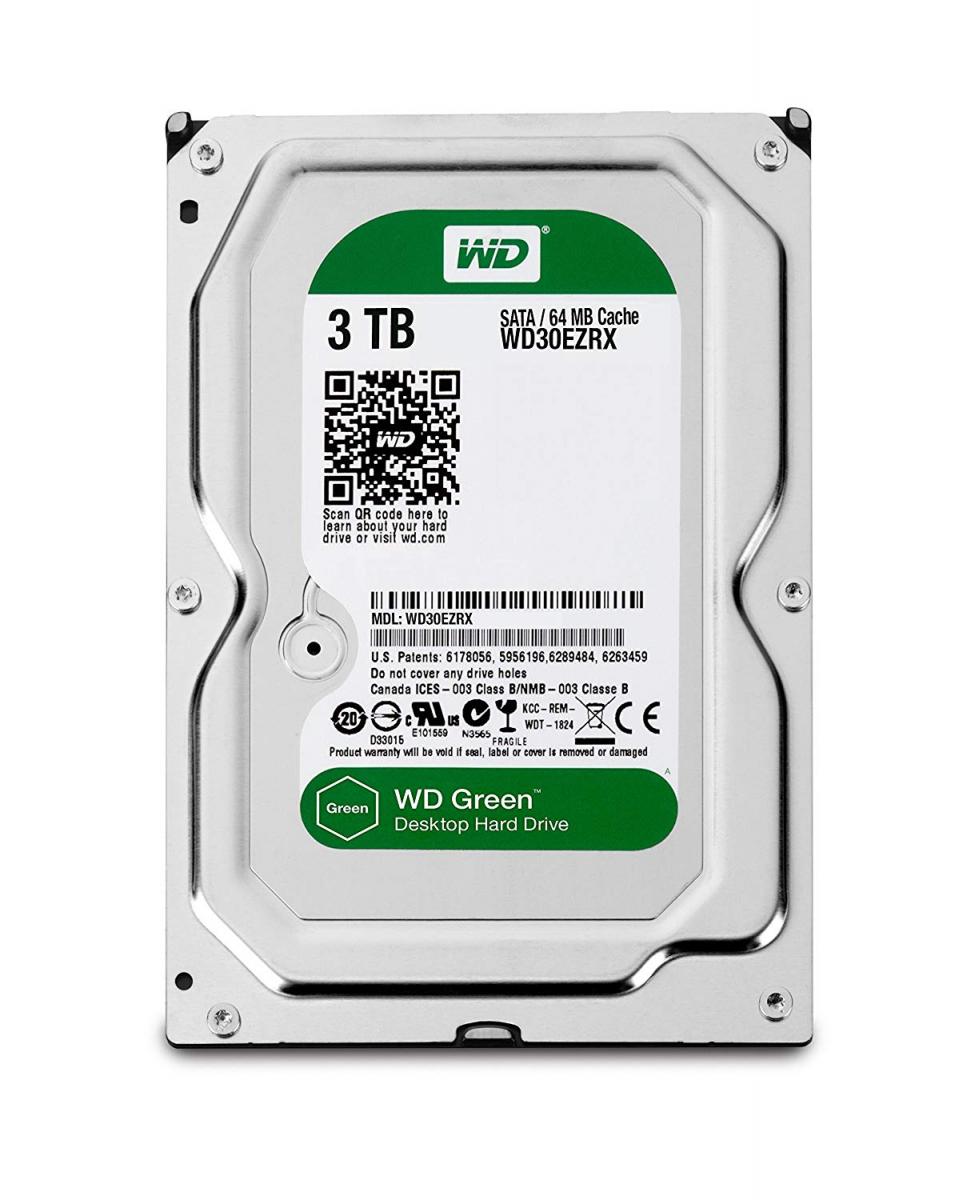 For sale Western Digital Green 3TB HDD 3.5 inch LFF