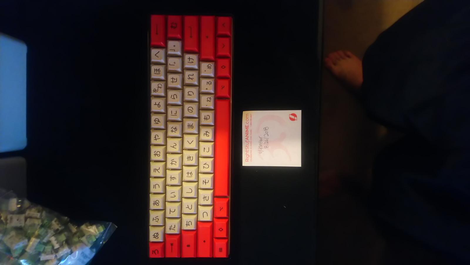 For sale 60% Keyboard iGK61 with Gateron Browns & DSA Otaku keycaps