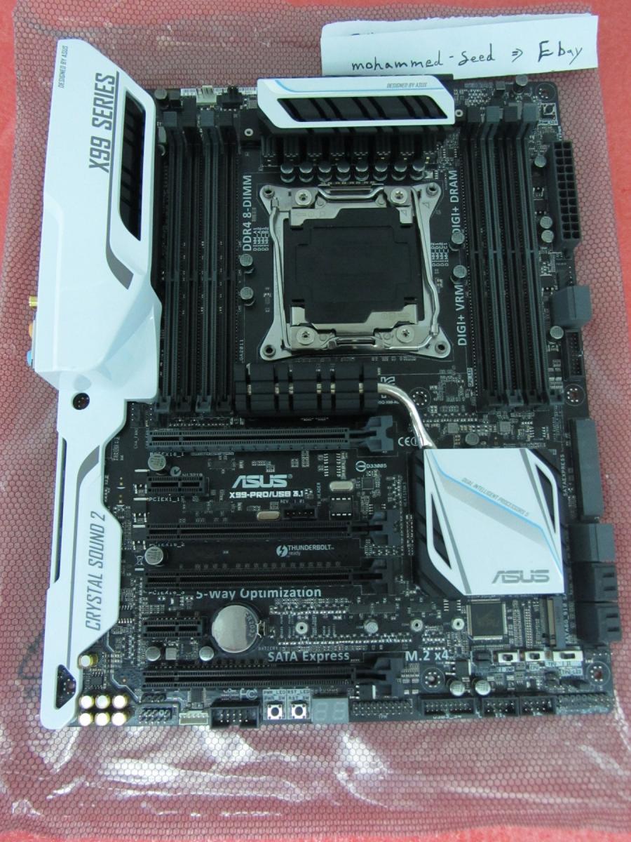 For sale {Combos} I7 6800K + ASUS X99-PRO  {NEW}