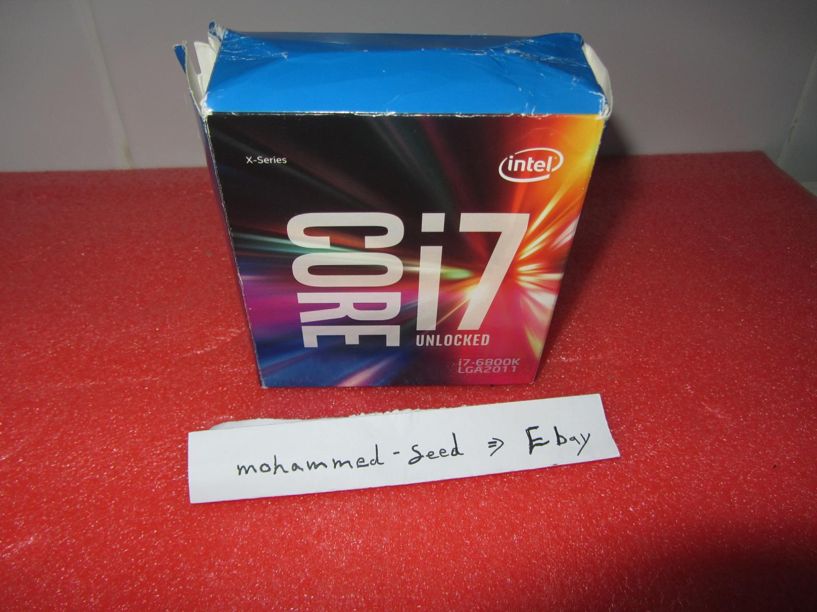 For sale {Combos} I7 6800K + ASUS X99-PRO  {NEW}