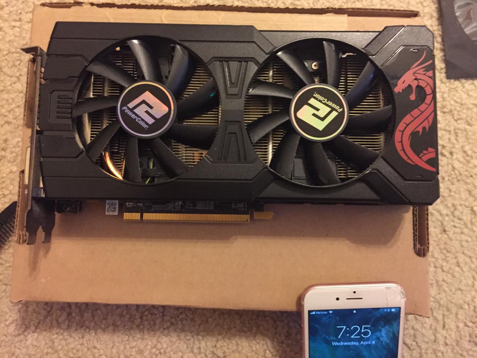 For sale PowerCool RX570 4GB