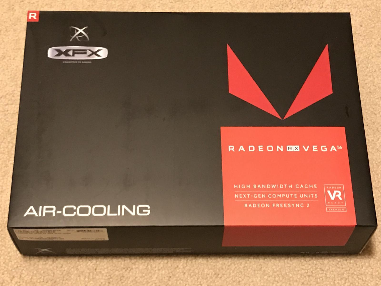 For sale NEW - XFX Radeon RX VEGA 56 HBM2 8GB PCIe Graphic Video Card