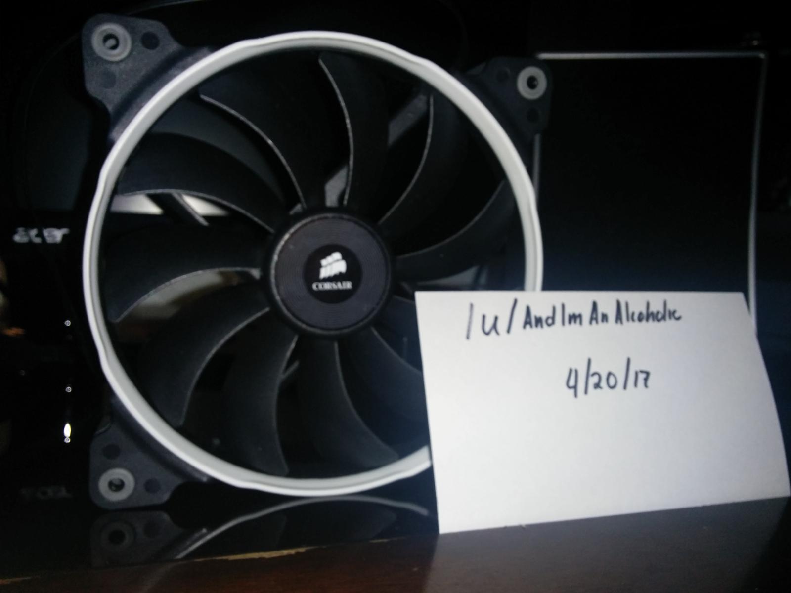 For sale Corsair Air Series AF140 Quiet Edition Single Fan (non LED, white ring)