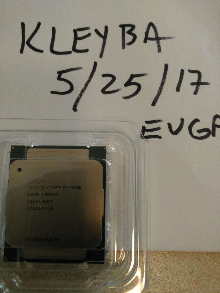 For sale Intel 5930K