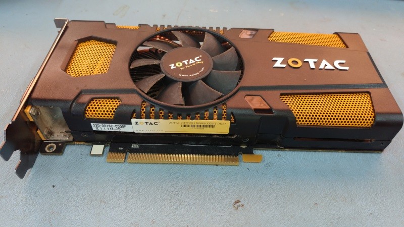 For sale Zotac GTX-570 1280MB PCI-E