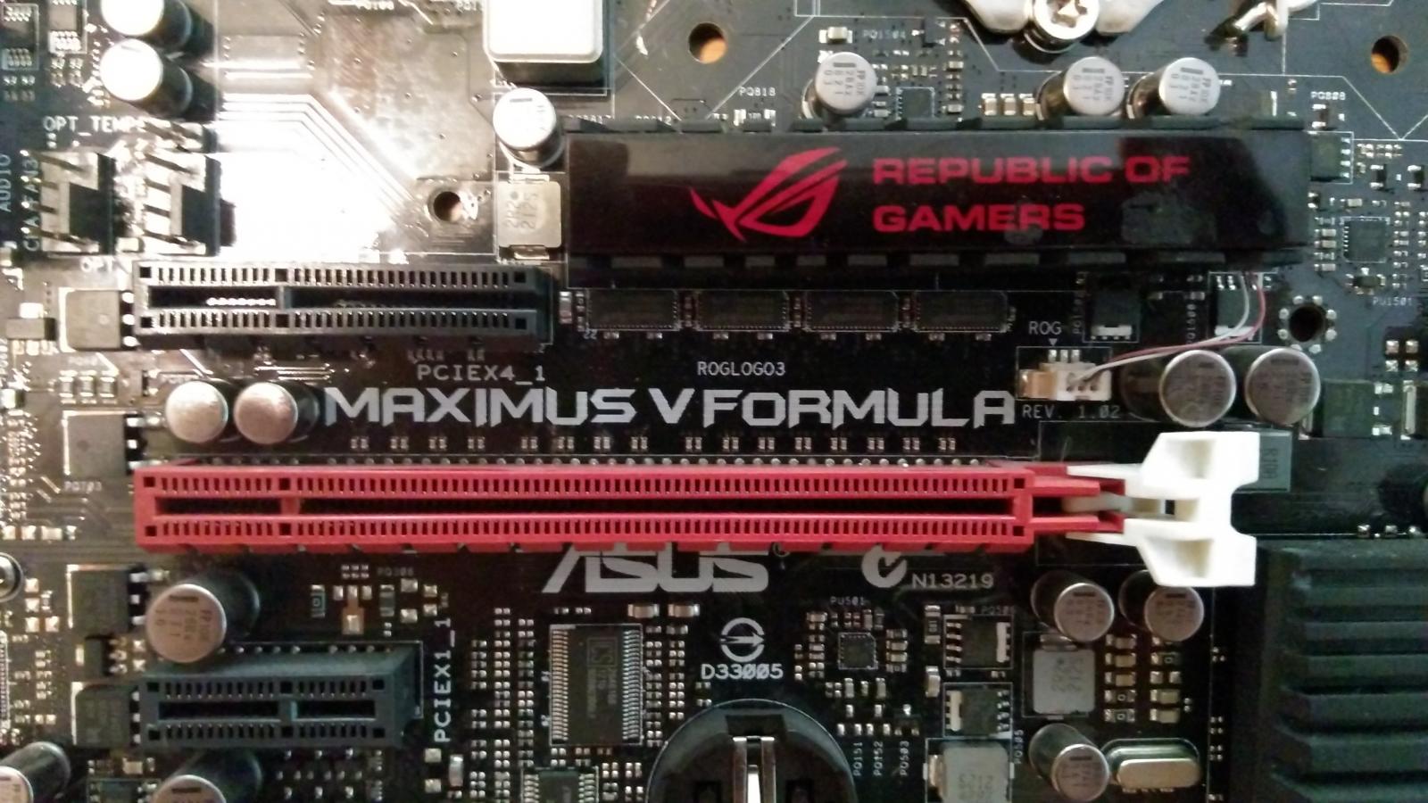 For sale ASUS Maximus V FORMULA LGA 1155 FOR PARTS AS IS