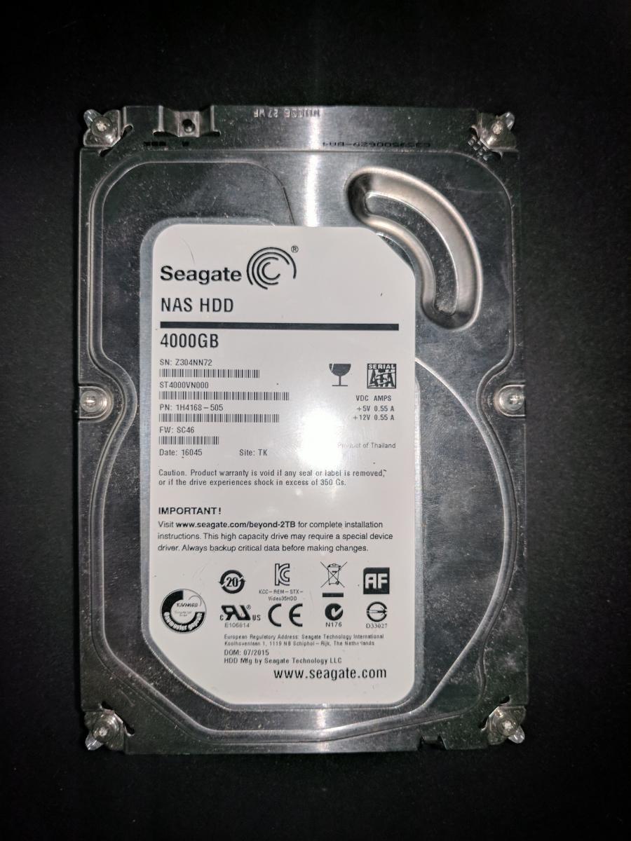 For sale 4TB NAS Hard Disk Drive
