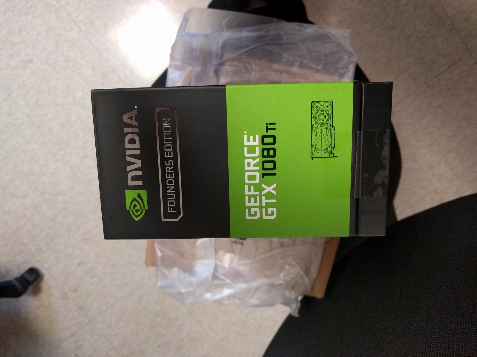 For sale Nvidia GTX 1080 Ti - FE Founder's Edition NEVER OPENED, BRAND NEW, Priority Ship