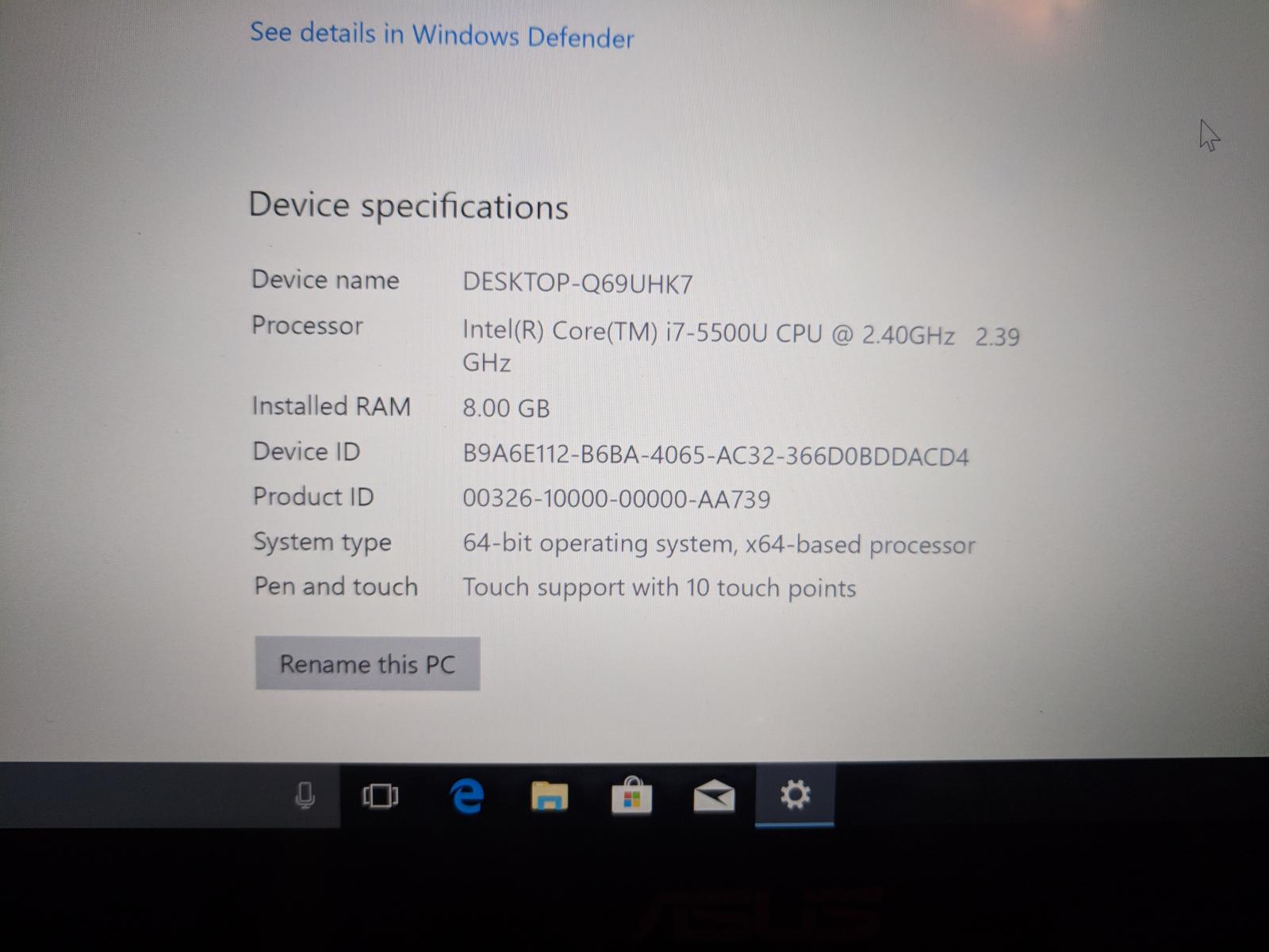 For sale ASUS ZenBook UX301LA