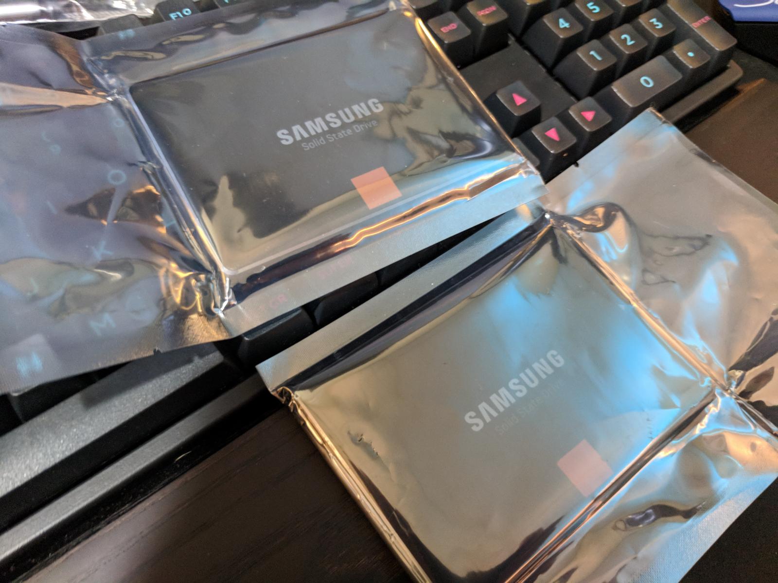 For sale 2.5 Samsung SSD's