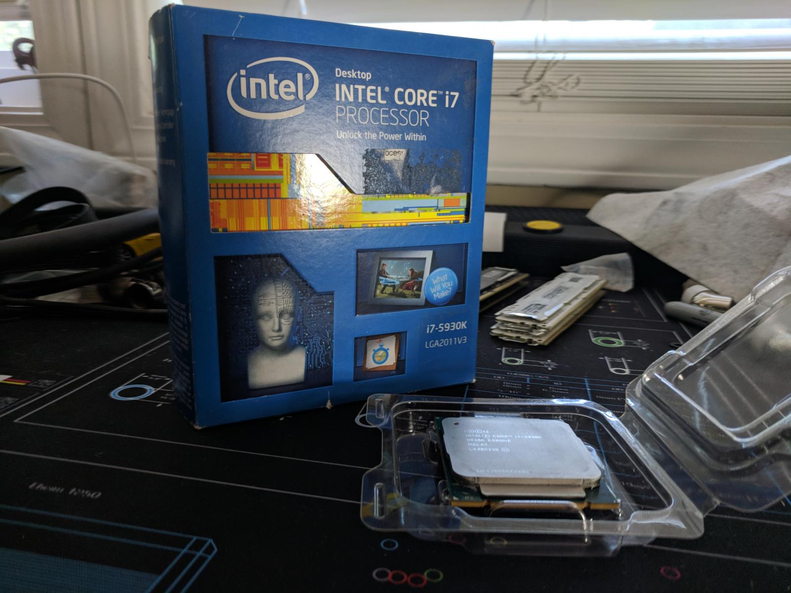 For sale Intel i7 5930k w/ EVGA Micro2