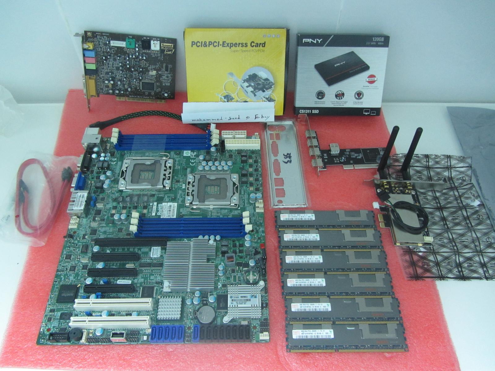 For sale {Combos} Xeon X5670 + X8DTL-3F LGA 1366 + and more