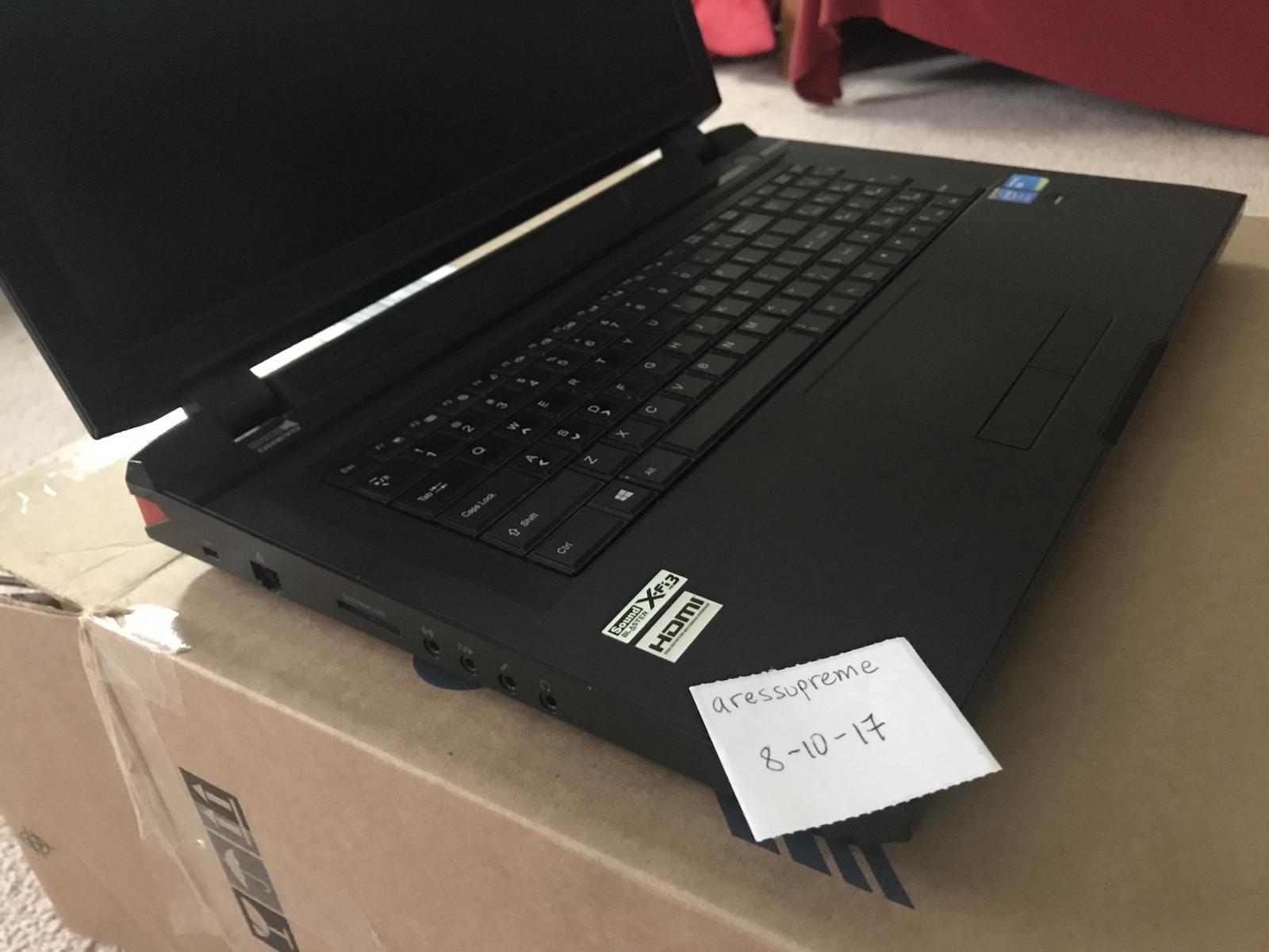 For sale Sager NP9377 / Clevo P377SM-A High-End Gaming Laptop