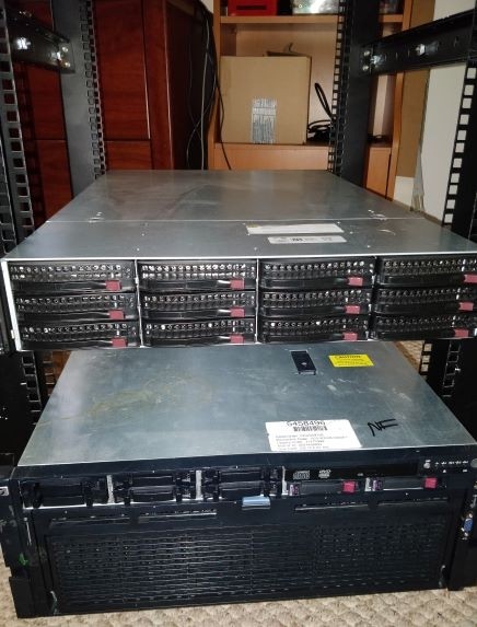 For sale Server Rack HP ProLiant DL585 G7 48 cores 40GB RAM 12TB plus more