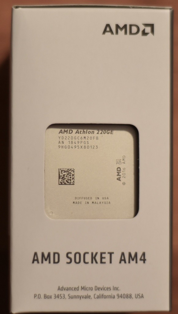 For sale AMD Athlon 220GE (new in box)