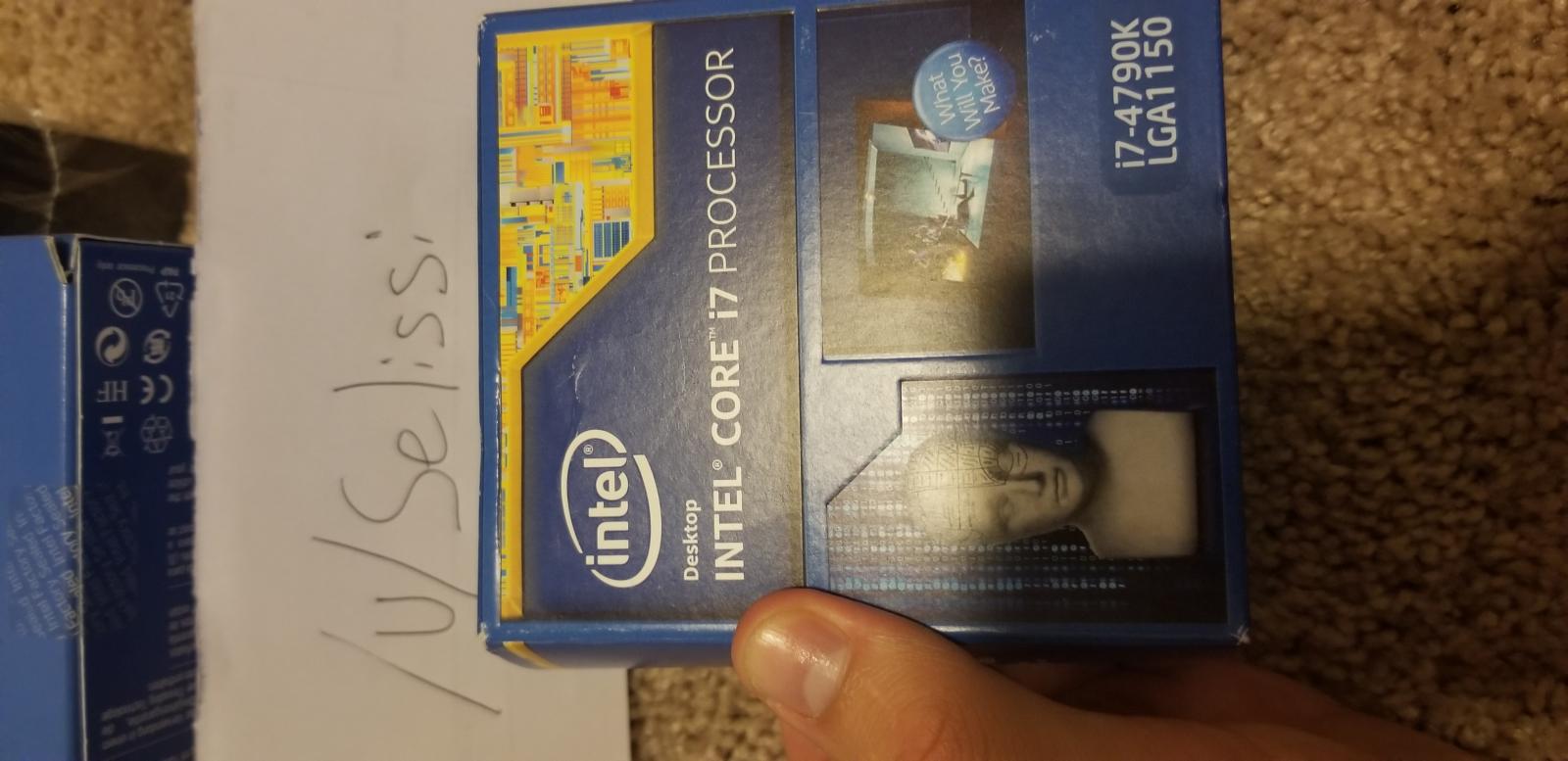 For sale Intel i7 4790k