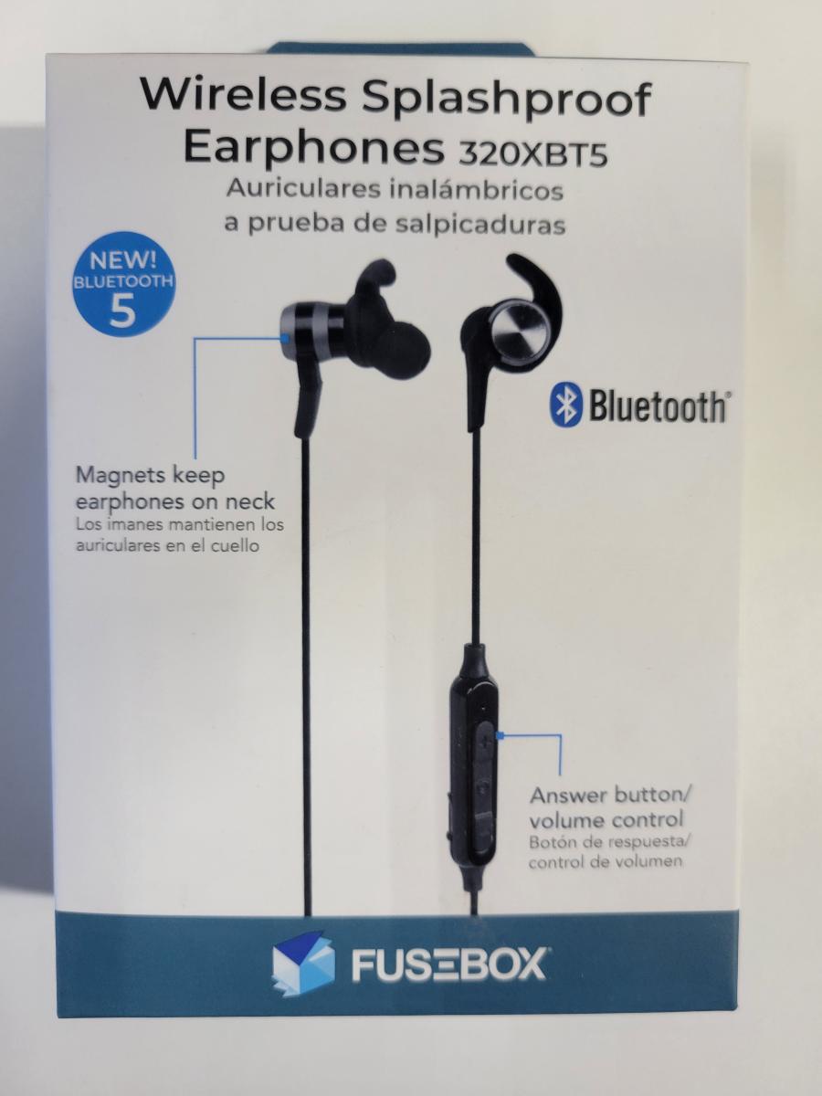 For sale Fusebox Splash-proof Bluetooth Earphones