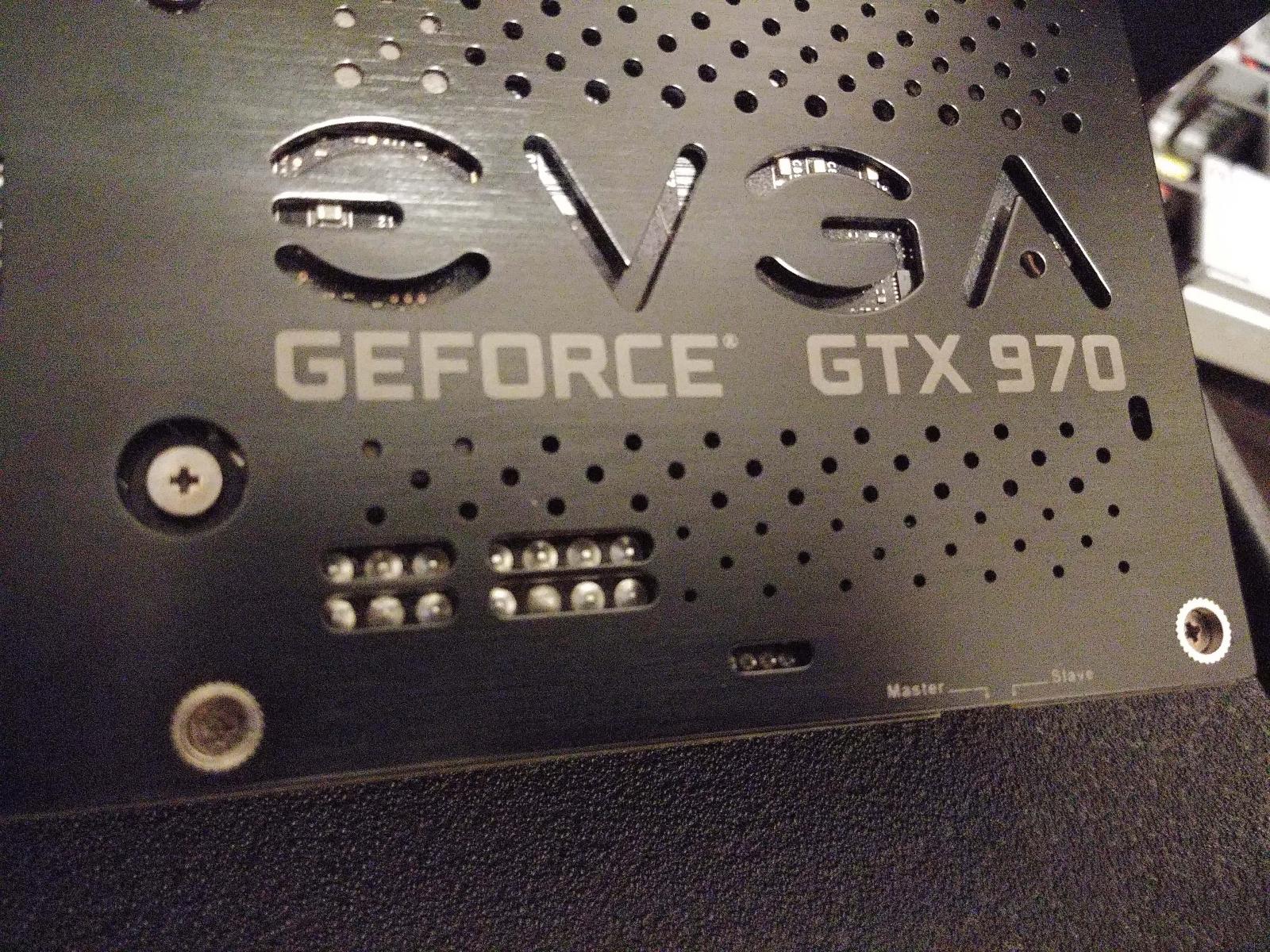 For sale EVGA GeForce GTX 970 SSC ACX 2.0+