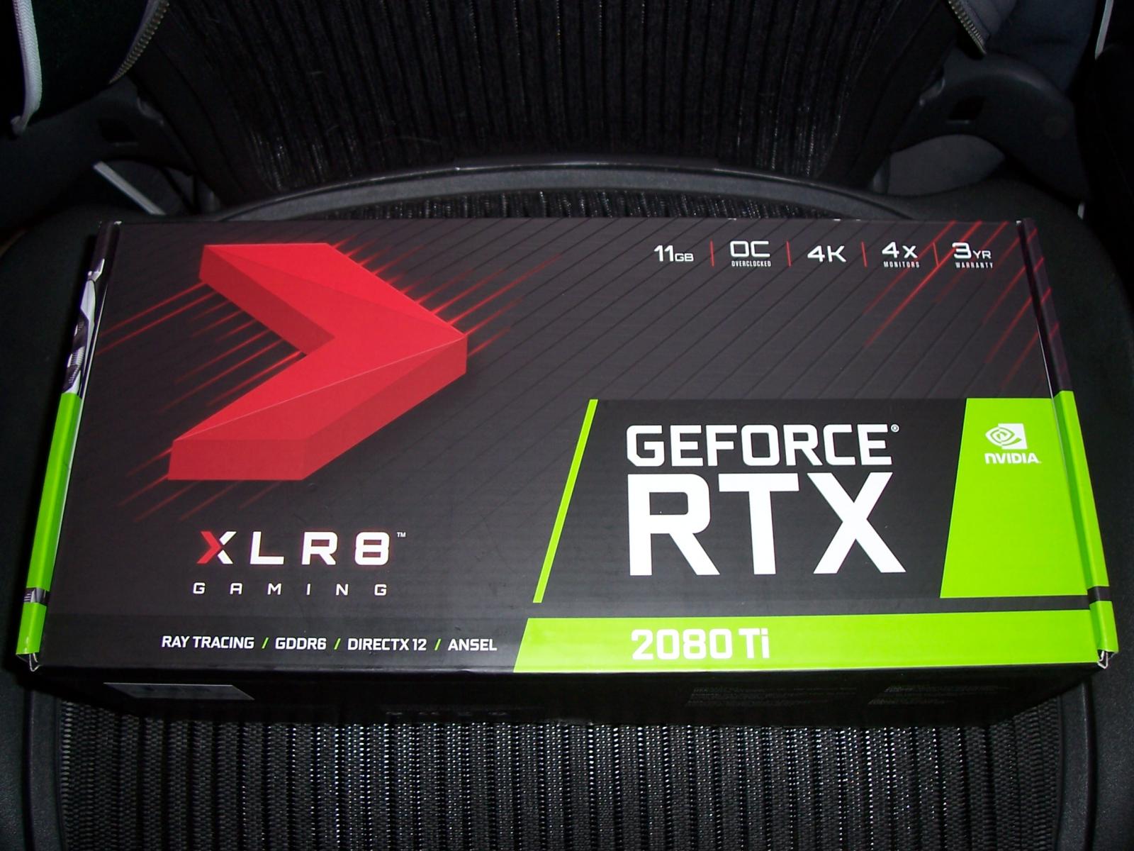 For sale PNY XLR8 GeForce RTX 2080ti