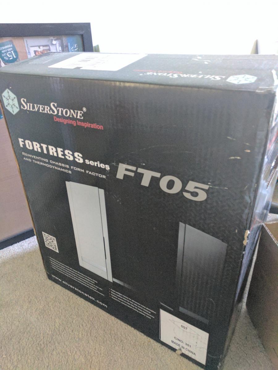 For sale NEW SilverStone Fortress FT05 black (SST-FT05B) case